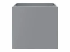 Sale Jardineras 2 unidades acero galvanizado 42x40x39 cm Jardinera