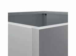 Sale Jardineras 2 unidades acero galvanizado 42x40x39 cm Jardinera