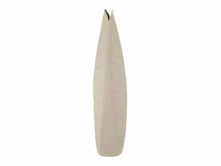 Jarrón de metal , 31 x 13 x 53,5 cm Jarrón