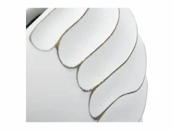 Sale Jarrón de resina blanca 34x11,5x24,5 cm Jarrón