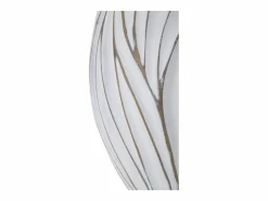 New Jarrón de resina 27x41,5 cm Blanco