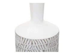 Online Jarrón de resina 15x49,5 cm Blanco