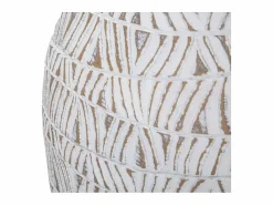 Sale Jarrón de resina 30,5x11,5x46,5 cm Blanco