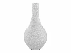 Online Rendez-Vous Déco Jarrón decorativo de terracota H42cm - Cruz Blanco
