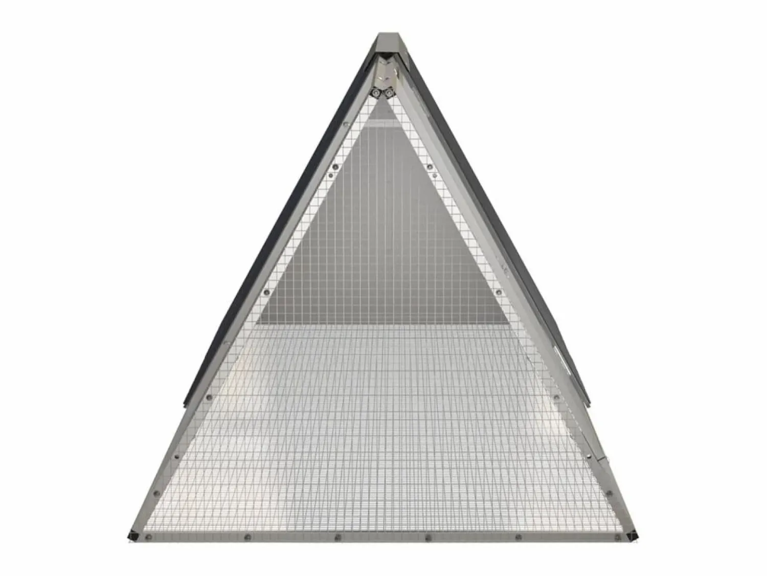 Hot Jaula de conejos acero galvanizado antracita 201,5x80,5x71 cm ES677823 Transportín De Paseo Para Animales