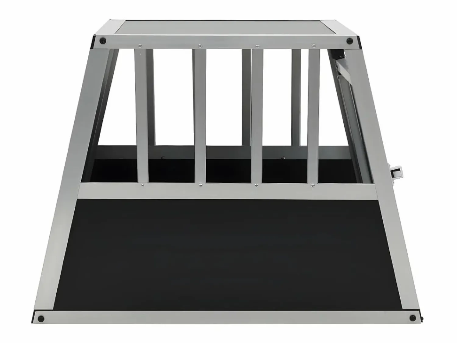 Clearance Jaula de perro con puerta única 54x69x50 cm ES758734 Transportín De Paseo Para Animales