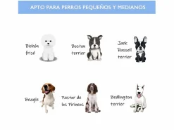 PawHut Jaula de perro 76x46x52 cm