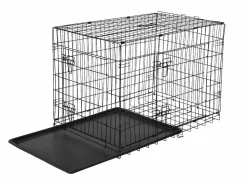 PawHut Jaula de perro 76x46x52 cm