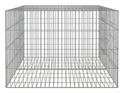 Jaula para conejos 2 paneles hierro galvanizado 110x79x54 cm ES879101