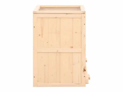 Sale Jaula para hámster madera maciza abeto 81x40x60 cm ES512935 Marru00f3n