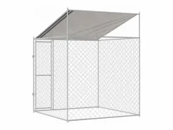 Best Jaula para perro 200 x 200 x 258 cm acero y PE Seguridad Para Mascotas