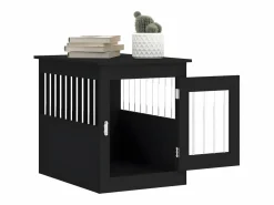 Online Jaula para perros madera de ingeniería 55x75x65 cm ES874554 Transportín De Paseo Para Animales
