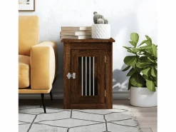 Jaula para perros madera de ingeniería roble marrón 45x62x59 cm ES752501 Marru00f3n