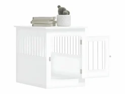 Jaula para perros madera de ingeniería 55x80x68 cm ES735740