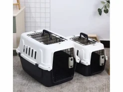 Discount Jaula transportín rígido para animales con almohadilla 40 x 58 x 38 Rexxy L Transportín De Paseo Para Animales