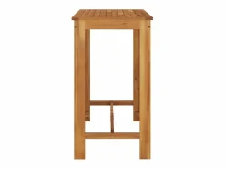 Online Jean-Alphonse Mesa alta de jardín madera maciza de acacia 120x60x105 cm Mesa Alta