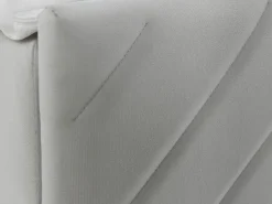 Clearance Juego Cama con canapés abatibles - 160 x 200 - Terciopelo - - MAKANA Cama Terciopelo|Cama Continental Boxspring