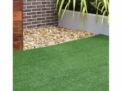 Hot Juego de 4 Alfombras de Césped Artificial para Exteriores 100% Sintético para Jardín, Terraza, Balcón - Longitud 300 x Ancho 100 cm Césped Artificial