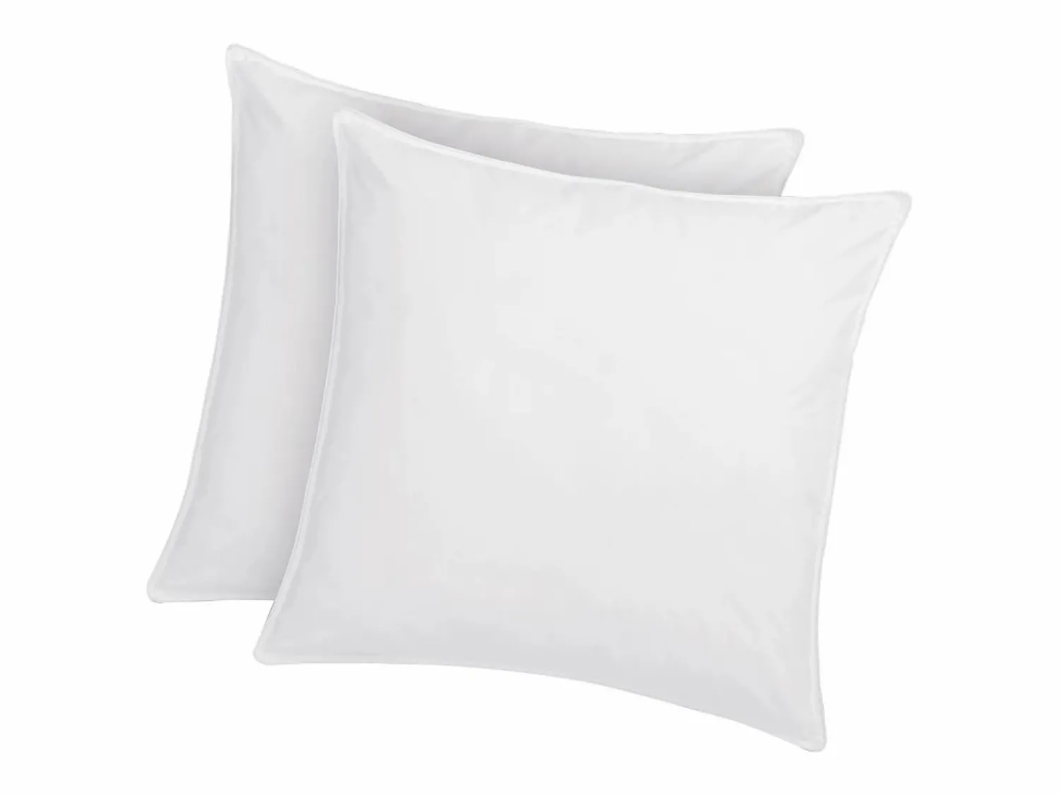 Online Juego de 2 almohadas anti-ácaros natural Greencare - 60 x 60 cm - 550 gr- algodón - AZYLIA Almohada