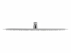 Clearance Helloshop26 Juego de 2 cabezales de ducha de inmersión 40 cm de diámetro acero inoxidable 02_0002102 Gris