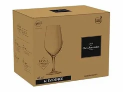 Hot Chef & Sommelier Juego de 6 Copas de Pie 45 cl Colección Evidence por Chef&Sommelier
