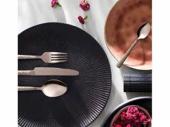 Online Amefa Juego de 6 cucharillas de café Moka Champagne rosé - Colección Felicity Rosa