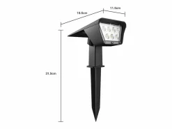 Lumisky Juego de 2 focos solares 250LM CURTIS