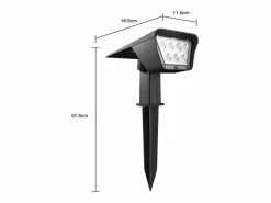 Lumisky Juego de 2 focos solares 250LM CURTIS