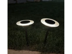 Online Juego de 2 luces solares con estaca H35CM UFO Energía Solar