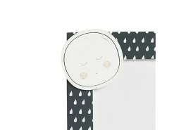 Hot Sauthon Juego de 2 marcos infantiles de madera Gris