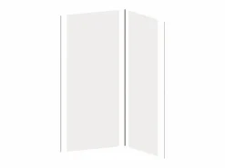New Juego de 2 paneles de ducha - Ancho 90 x Ancho 120 x Alt. 210 cm Panel De Pared|Panel Mural Para Ducha