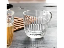 Hot La Rochère Juego de 6 tazas de vidrio expreso