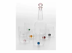 Juego de 6 vasos de borosilicato Bilia Tumbler color azafrán, colores surtidos