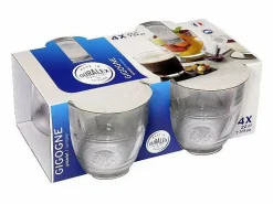 Sale Duralex Juego de 4 Vasos Gigogne 22 cl - Recuerdos de la Infancia - Vidrio Templado Resistente - Fabricado en Francia