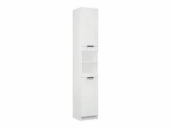 Discount vidaxl Juego de armarios de baño 5 piezas madera contrachapada Blanco