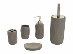 MCW Juego de baño de 5 piezas -H88, Gris