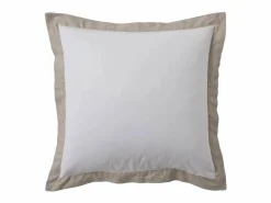 Douceur d'intérieur Juego de cama de 3 piezas de algodón y lino 240 x 220 cm