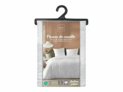 Douceur d'intérieur Juego de cama de 3 piezas de microfibra 240 x 220 cm