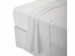 Hot PIKOLIN Juego de cama 150x190cm| HOME| 100% Algodón| 4 piezas| Blanco