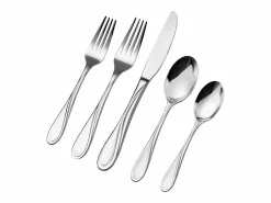 Discount Juego de Cubiertos SucceBuy Juego de Cubiertos de Acero Inoxidable de 65 Piezas, para 12 Personas, para Cocina. Cubierto