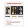 Online Juego de Cubiertos SucceBuy Juego de Cubiertos de Acero Inoxidable de 45 Piezas, para 8 Personas, para Utensilios de Cocina.