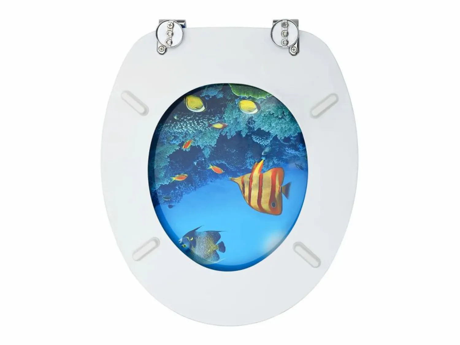 Online Juego de dos asientos de inodoro con tapa MDF fondo marino 02_0002976 Tapa De Inodoro
