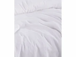 Clearance Juego de funda de edredón + 2 fundas de almohada de gasa de algodón- Funda De Almohada