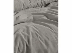 Blanc avenue Juego de funda de edredón + 2 fundas de almohada de gasa de algodón-