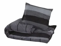 Best Juego de funda nórdica algodón oscuro 200x220 cm ES677292 Gris