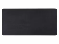 vidaxl Juego de mesa alta y taburetes 5 piezas tela negra