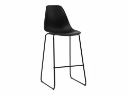 Outlet Juego de mesa alta y taburetes 5 piezas plástico Mesa Alta