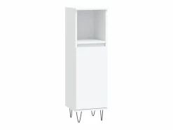 Online vidaxl Juego de muebles de baño 3 pzas madera contrachapada Blanco