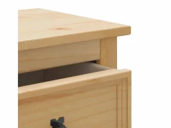 Online Juego de muebles de baño Corona 4 pzas madera maciza pino Estantería Sobre Inodoro