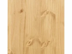 Discount vidaxl Juego de muebles de baño Corona 3 pzas madera maciza pino Marru00f3n